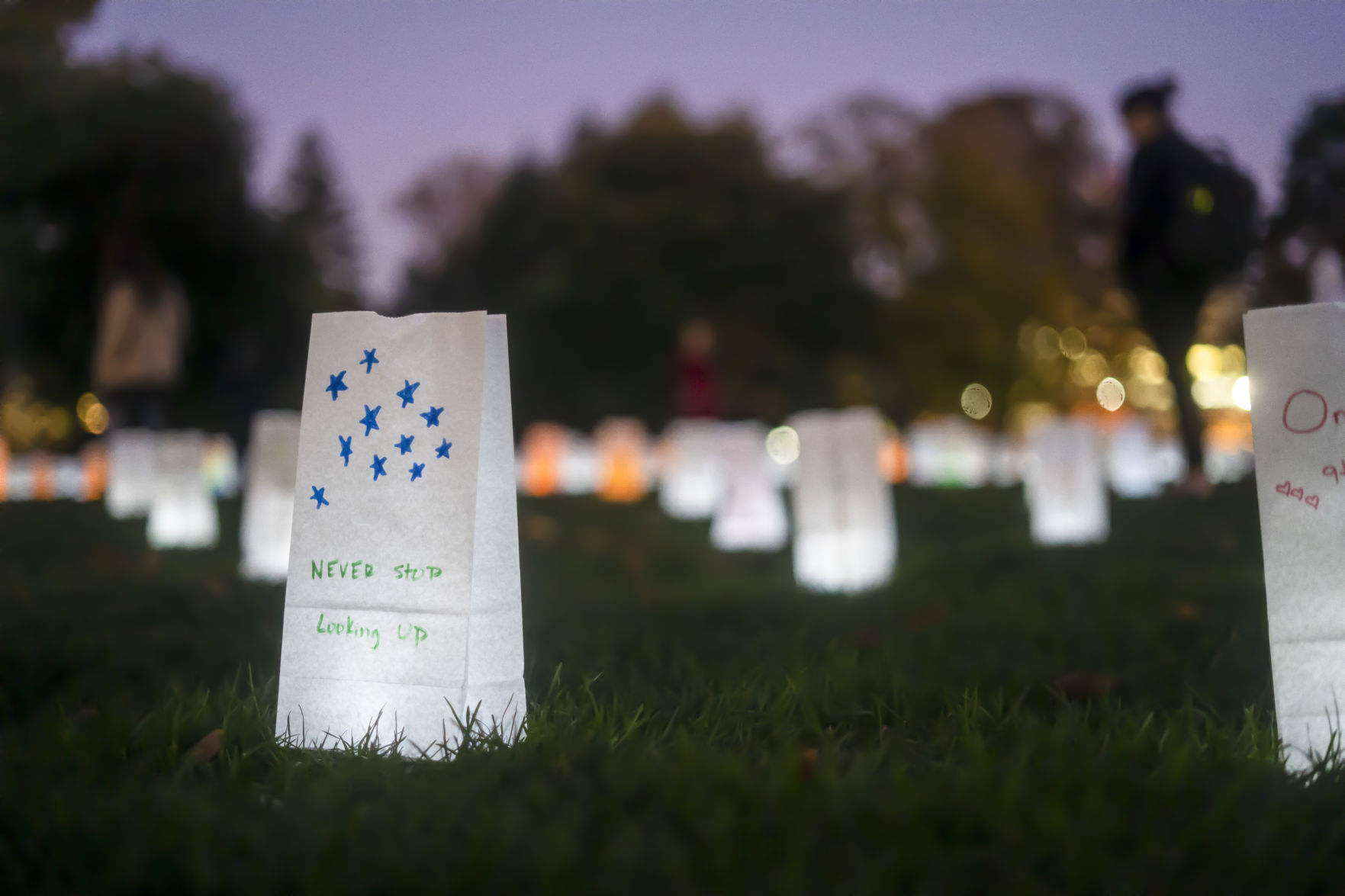 Light Up The Night 2019, Never Stop Looking Up Bag